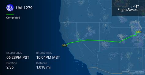 UA1279 (UAL1279) United Flight Tracking and History .